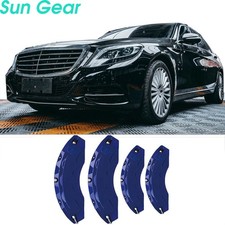 4pc Blue Aluminum Car Brake Caliper Cover For Mercedes Benz S Class Accessorie 4pc Blue Aluminum Car Brake Caliper Cover For Mercedes Benz S Class Accessorie