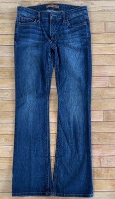 Joe's Jeans AIMI Womens 27 Blue Mid Rise Japanese Denim Provocateur Bootcut