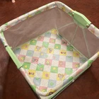 Vtg Cabbage Patch Kids Doll Playpen  1984 Folds Flat Excellent Condition
