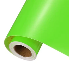 Light Green Permanent Vinyl, 12 Inch x 14ft Adhesive Vinyl Roll