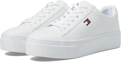 Tommy Hilfiger Women's Bueri Sneakers - White - Size 10 M *NEW No Box*