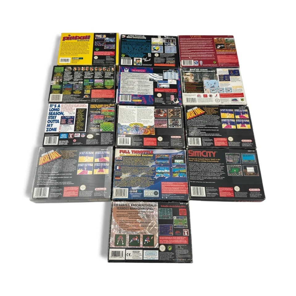 Super Nintendo SNES OVP Spiele Sammlung Konvolut 13x Titel Battletoads PAL - Bild 2 von 4