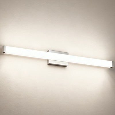 LED 41 inch 24W Bathroom Vanity Light Nickel Wall Bar Lights Fixture Over Mirror