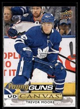 2019-20 Upper Deck UD Canvas Trevor Moore Toronto Maple Leafs #C216