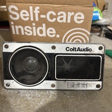 Vintage Colt Audio Car Speaker Pod Box For Parts Ca 4215