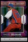 2014 Panini Elite Extra Edition #51 Raisel Iglesias Status Purple #/150 Reds NM+