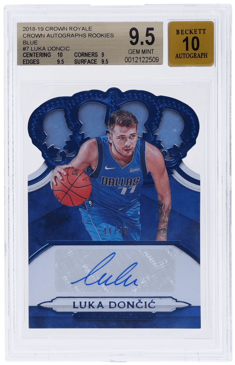 2018-19 Panini Crown Royale - Luka Dončić #CR-LDC | eBay