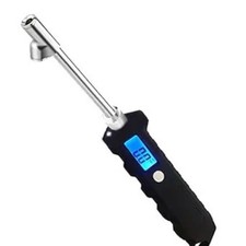 Digital Tire Pressure Gauge 230 PSI Heavy Duty Dual Head Stainless Steel Made fo