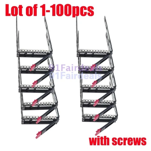 Lot HPE Apollo 3.5" Gen9/Gen10 LFF SAS/SATA Drive Tray w/ Screws 774026-001