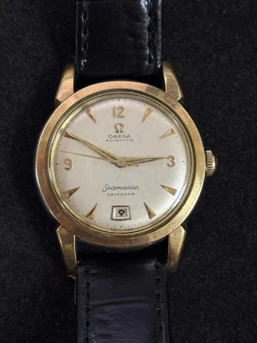 Vintage Omega 2627-15SC Seamaster Calendar Automatic Cal. 355 Bumper 35mm Watch