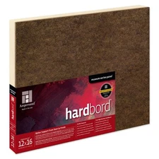 Ampersand Museum Quality Hardbord 12x16 Cradled Panel Warp Resistant Art Surface