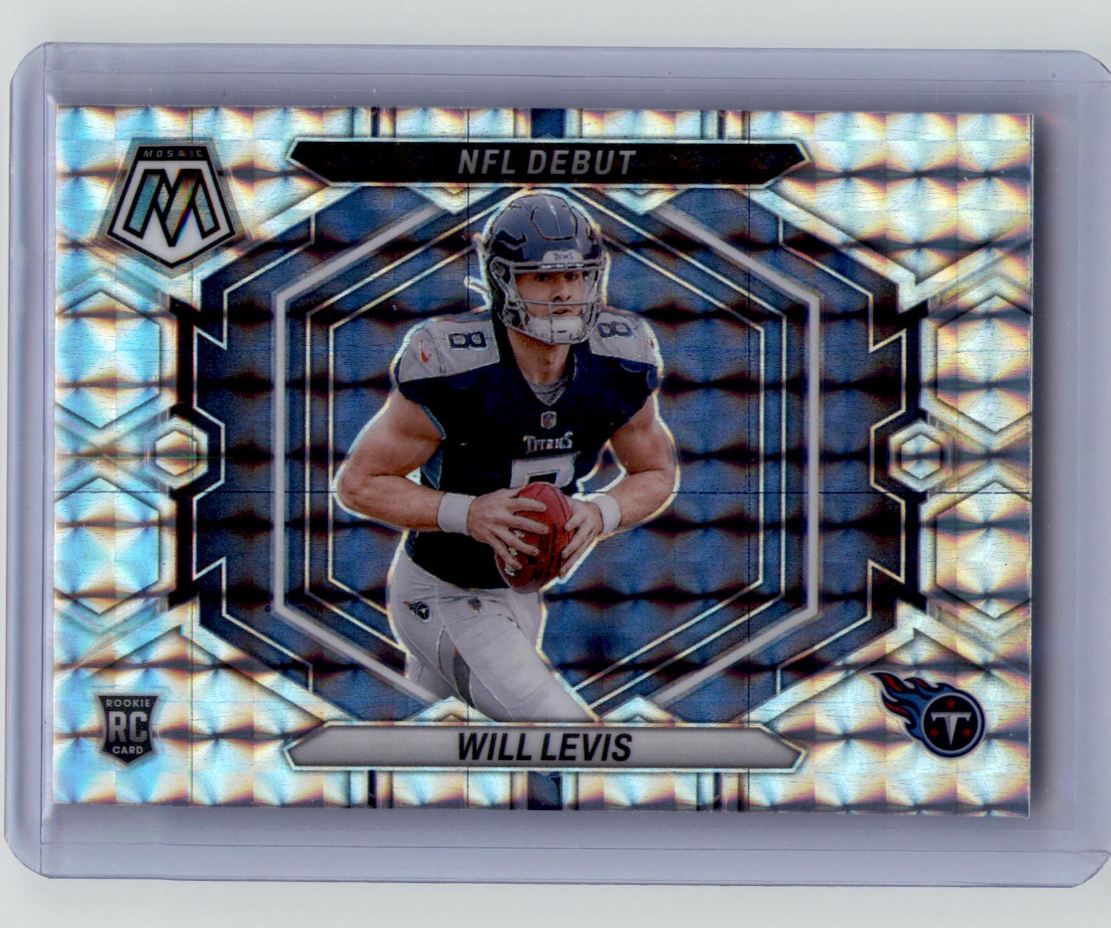 2023 Panini Mosaic #ND-4 Will Levis Mosaic Tennessee Titans