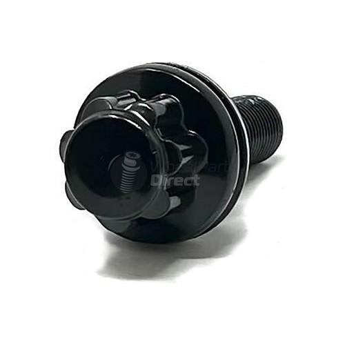 Pernos de bloqueo negros GEN2 12x1,25 para Peugeot Partner Tepee 08-18 con ruedas originales - Imagen 4 de 4