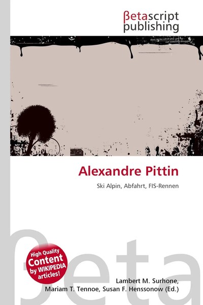 Lambert M. Surhone (U. A.) | Alexandre Pittin | Taschenbuch | Deutsch (2026)-image