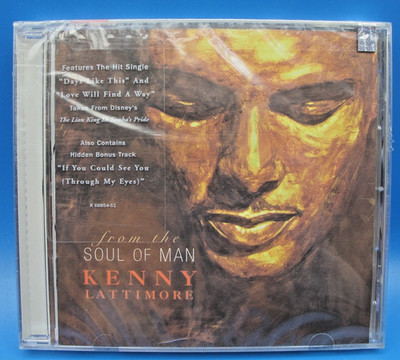 From the Soul of Man by Kenny Lattimore (CD, 1998) NEW SEALED