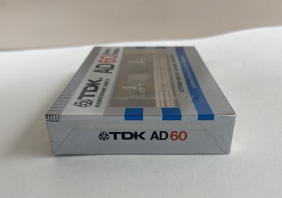 TDK AD 90 Audio Cassette Tape Type I Normal Position Pre-recorded Sold as Blank