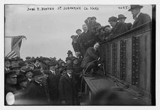 Photo:John R. Hunter at submarine Co. Yard