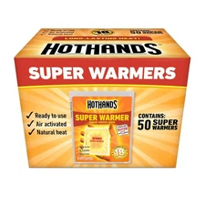 Hothands Super Warmers Air Activated Long Lasting Heat Up To 18 Hours