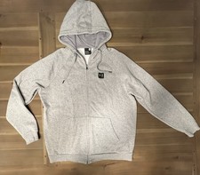 Under Armour Men's UA Rival Fleece Full-Zip Hoodie in grey Size Large