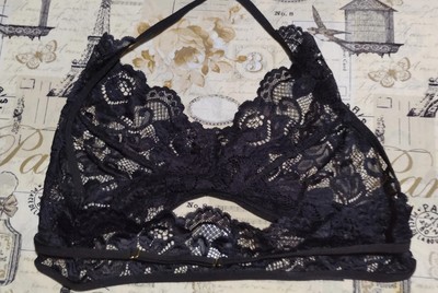 Adore Me Women's Medium Lace Bralette Bra And L Panties