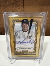 2025 Topps Gilded Collection Hideki Matsui Gold Autograph /50 Framed Auto