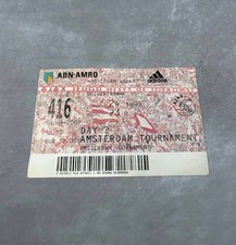 Manchester United V Parma ~ Amsterdam Tournament 4/8/2002 Used Match Ticket Stub