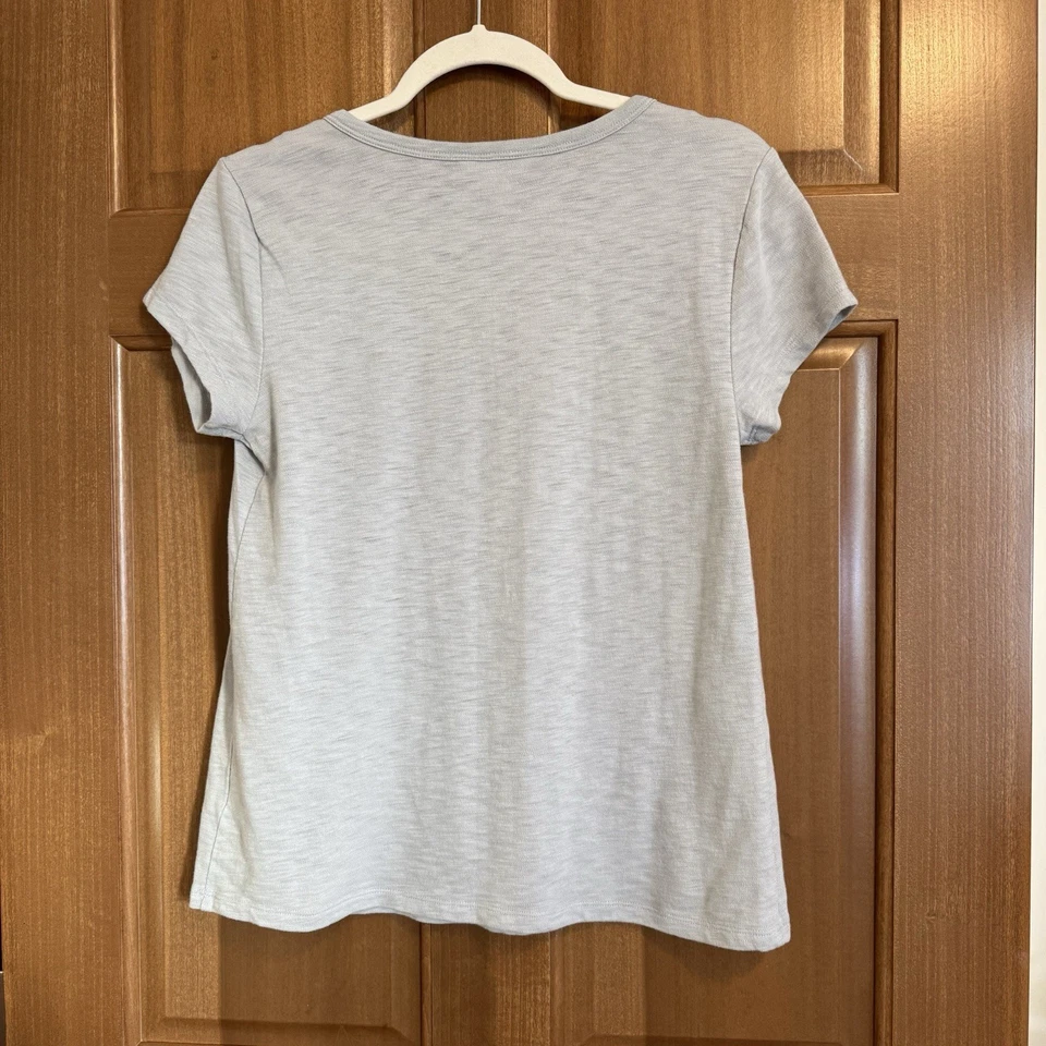 LC Lauren Conrad женщин вышитый "голые ноги соленые волосы футболка Топ маленький - Изображение 2 из 4