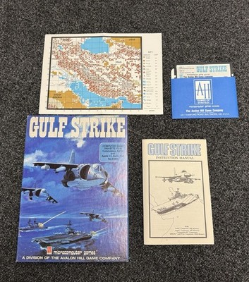 Gulf Strike - 3rd Ed. - Desert Shield Exp. - Victory Games - 30040 - 1990 APPLE