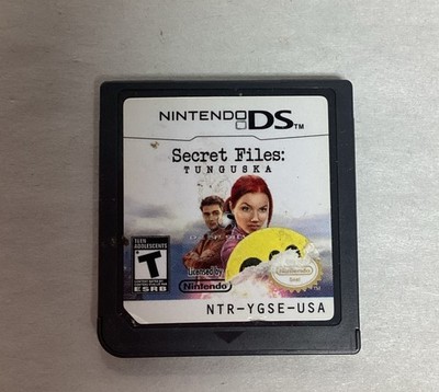 Secret Files Tunguska (Nintendo DS) Cart Only- Free Shipping