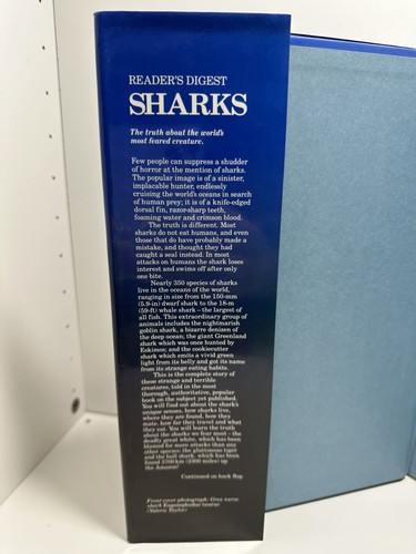 SHARKS SILENT HUNTERS OF THE DEEP 1st Ed 1986 Ron Valerie Taylor - Picture 6 of 9