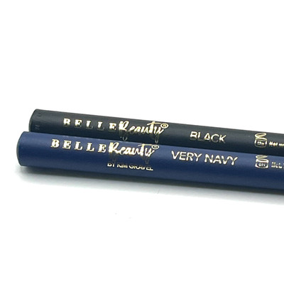 Belle Beauty Line Backer Liquid Eyeliner Black & Very Navy By Kim Gravel QVC NEW
