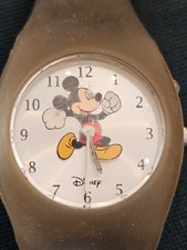 Vintage Exclusive Disney Mickey Mouse Legs Move Rubber Strap Watch