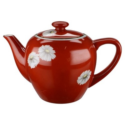 Teekanne klein Portionskanne Noritake - Japan Weiße Margerite