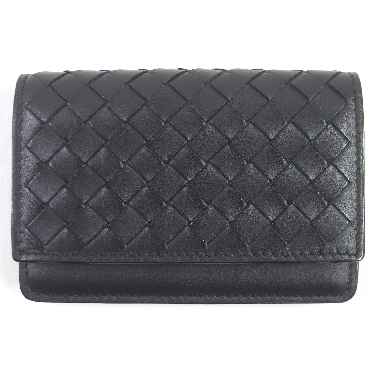 Bottegaveneta 605720 Intrecciato Business Card Holder Bottegaveneta 605720 Intrecciato Business Card Holder