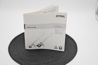 STIHL FS-KM Instruction Manual English & Spanish Yard Tools Power Tools Weed Eat