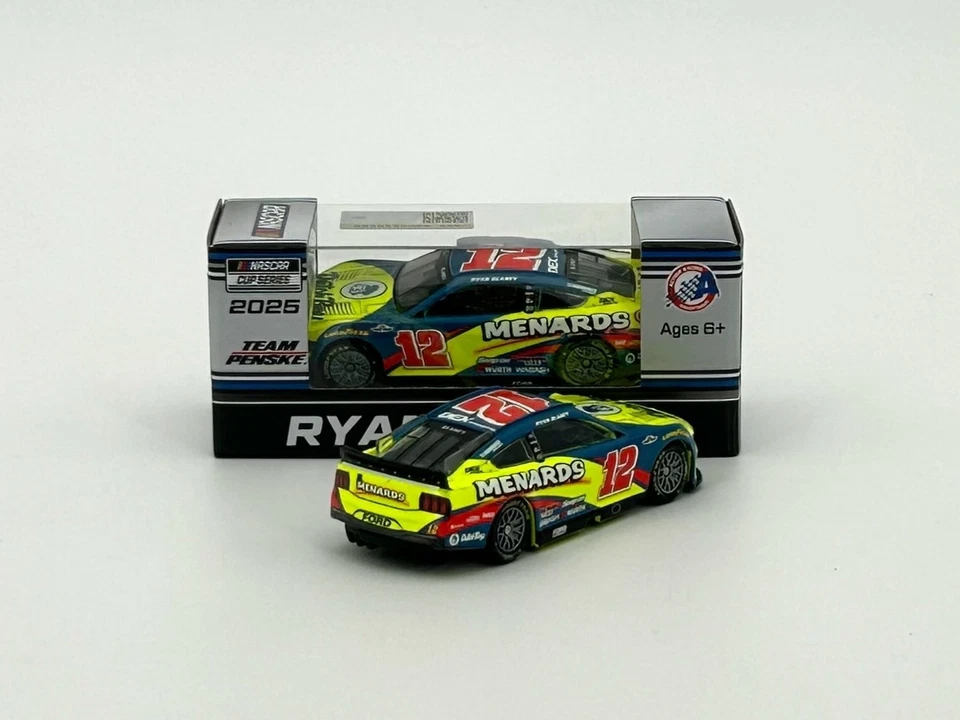 2025 Ryan Blaney #12 Menards Dutch Boy Throwback 1:64 em estoque - Imagem 3 de 3