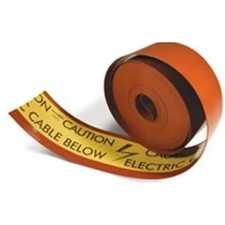 1M ONE METRE ELECTRIC WARNING TAPE TILE NORTHERN POWER GRID POWERGRID  150MMX3MM