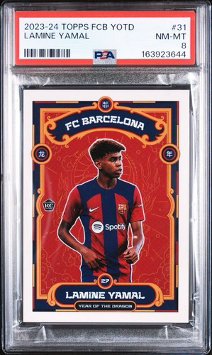 2023-24 Topps FC Barcelona YOTD #31 Lamine Yamal 