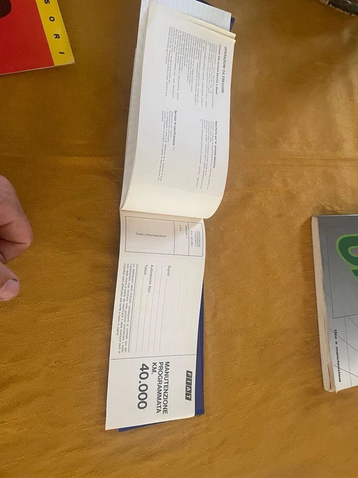 Fiat Uno Turbo Libretto Uso E Manutenzione Dal 1989 Al 1992 - Immagine 4 di 4