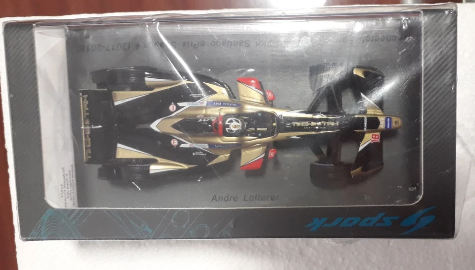 Spark 1/43 Techeetah Formula-E #18 Team 2Nd Santiago 2017-2018 S5935 nuovo - Immagine 4 di 4