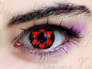 lentille de couleur sharingan