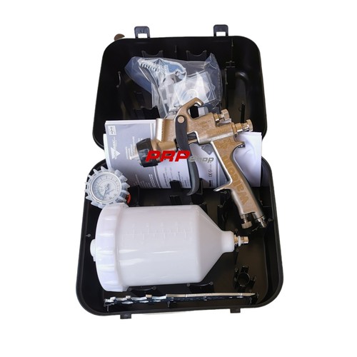 Pistola a spruzzo Walcom Slim XLIGHT 1.3 HALO aerografo Walmec verniciatura - Picture 12 of 16