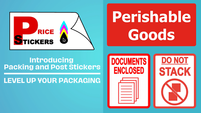Perishable Goods - Warning Sticky Labels / Stickers - Foto 10