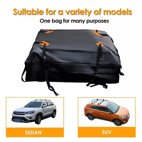 Auto 425L Dachbox Faltbare Dachkoffer Aufbewahrungsbox Wasserdicht Dachtasche DE - Bild 2 von 12