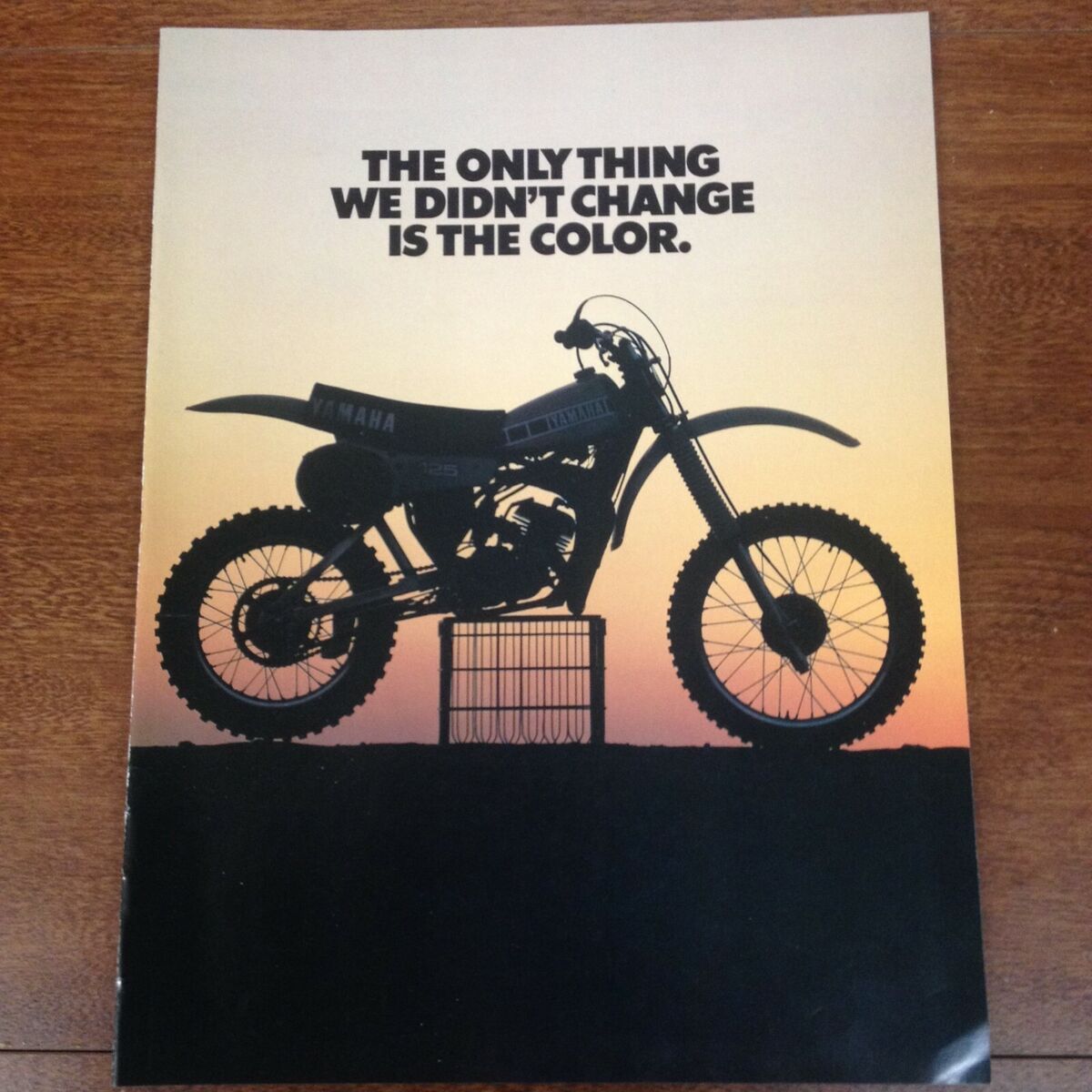 YAMAHA 1980 YZ125G YZ 80 100 250 465 G ORIGINAL BROCHURE