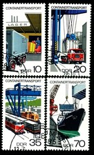 TRANSPORT  Containertransport / Fahrzeuge  DDR  Set 1978