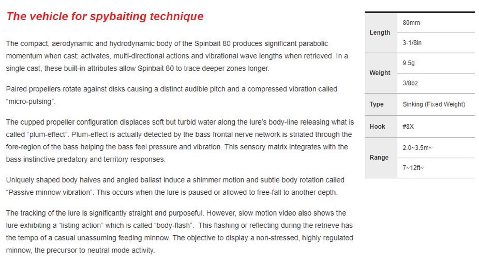 Leurre Realis Spin Bait 90 - Appât Coulant 15 G, Pour Bass, Couleur CCC3815, Duo