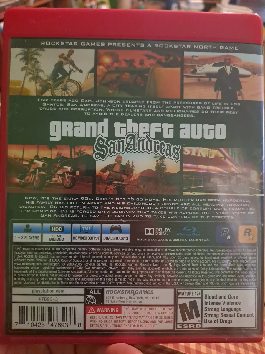 Grand Theft Auto: San Andreas Xbox 360 Box Art Cover by Ray Blade