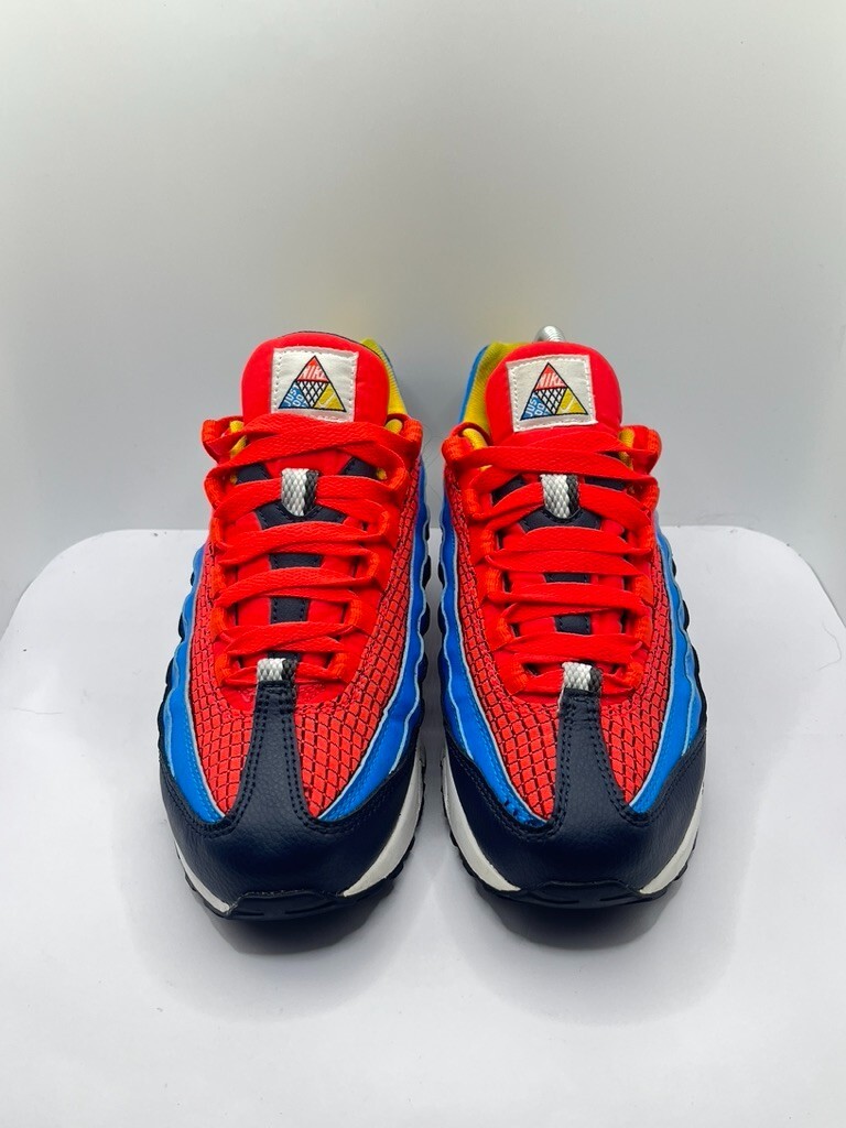 Size 7 (GS) - Nike Air Max 95 Now Low Crimson Blue