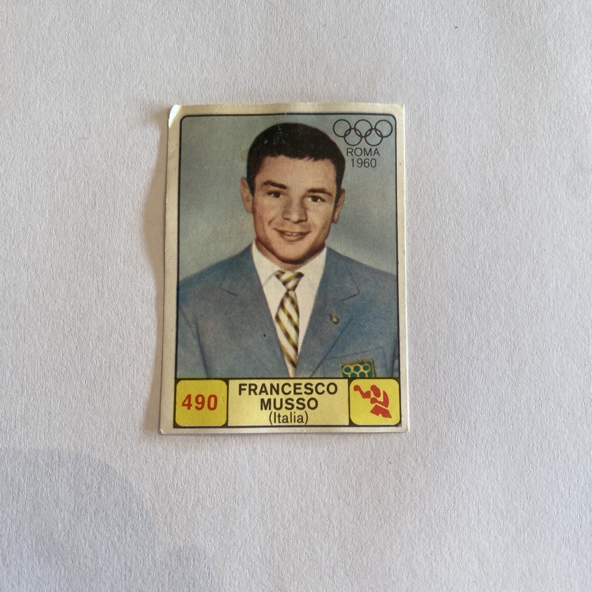 1968 Panini Campioni Dello Sport #490 FRANCESCO MUSSO Boxing | eBay